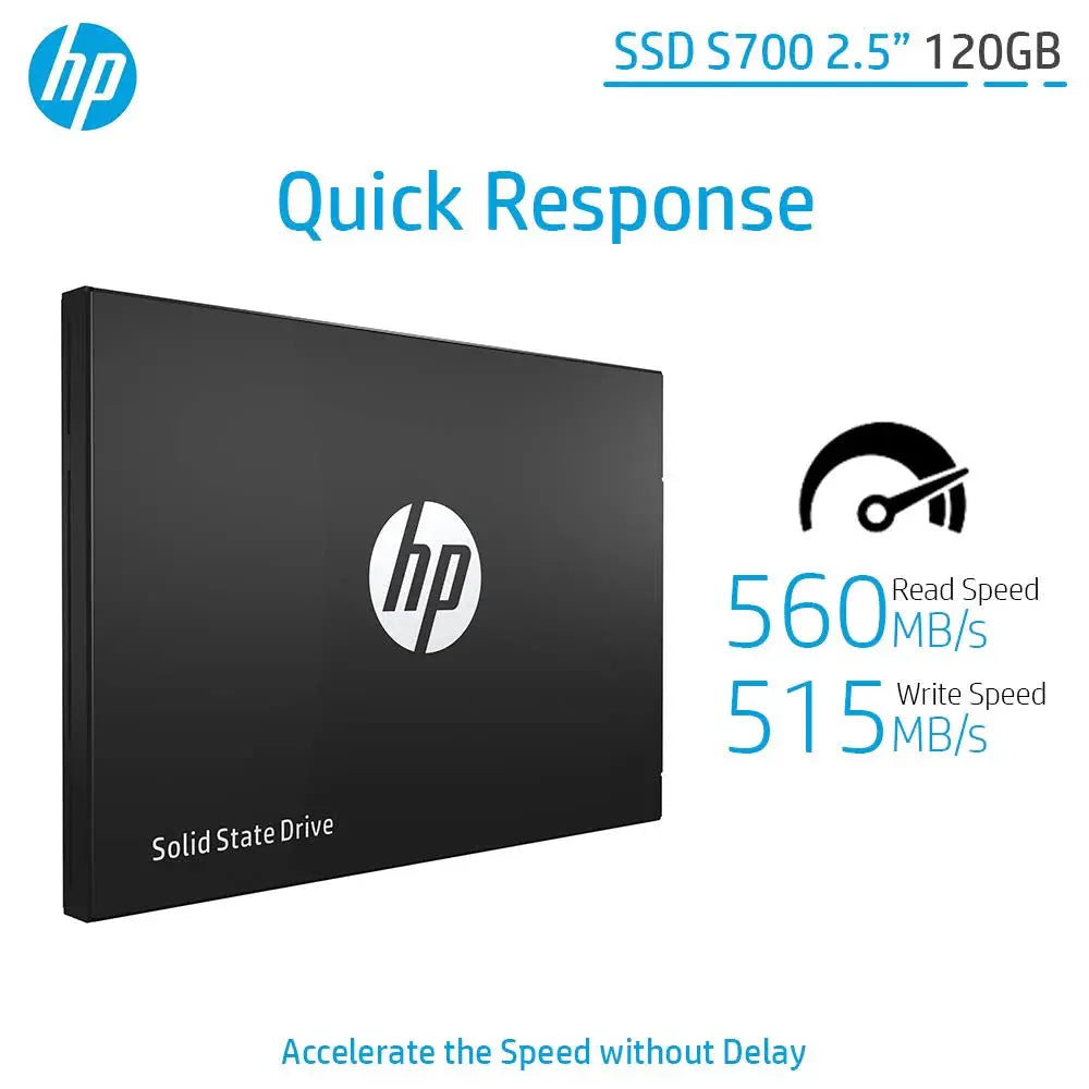 HP S700 120GB SSD SATA III 2.5 - المتحدة للألكترونيات