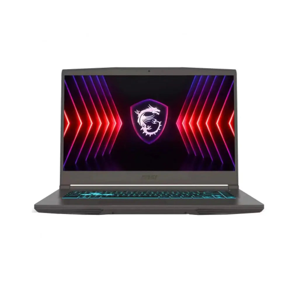 MSI THIN 15 B13VE-1298XAE, Intel Core i7-13620H, RAM 16GB, 512GB SSD NVME, RTX 4050 6GB, 15.6 FHD IPS 144Hz, Cosmos Gray  المتحدة للألكترونيات