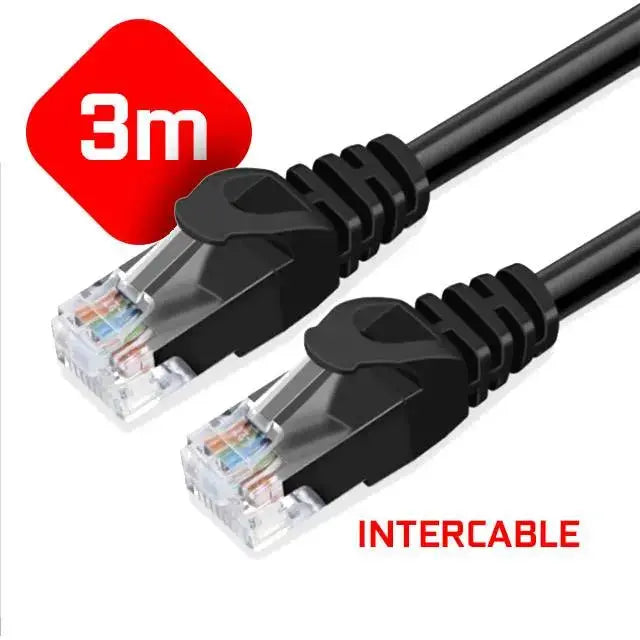 Intercable 3m LAN Cable  المتحدة للألكترونيات