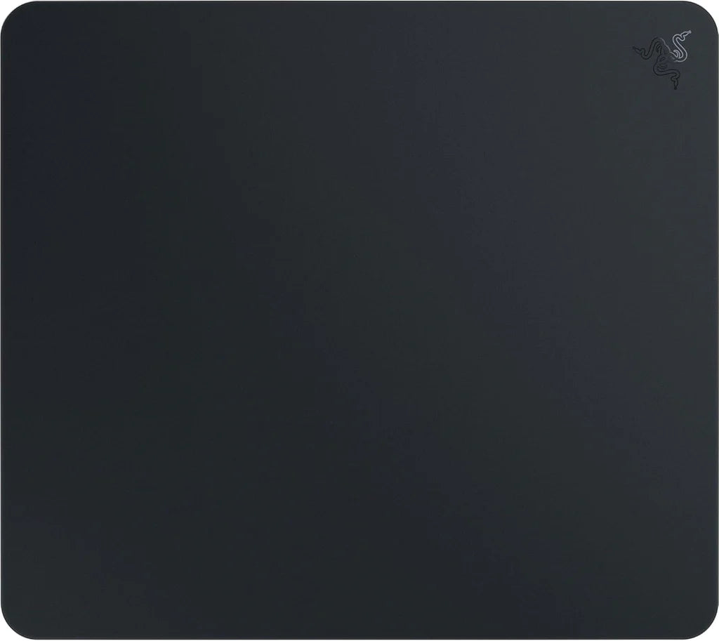 Razer Atlas Tempered Glass Gaming Mouse Mat – 450×400mm, Ultra-Smooth Micro-Etched Surface, Anti-Slip Rubber Base, 5mm Thickness