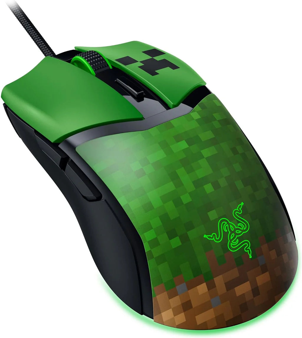 Razer Cobra Wired Gaming Mouse – 58g Lightweight, 8,500 DPI Optical Sensor, Gen-3 Optical Switches, Chroma RGB Underglow, Speedflex Cable