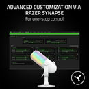 Razer Seiren V3 Chroma RGB USB Microphone – Supercardioid Condenser Mic, Tap-to-Mute Sensor, Stream-Reactive Chroma RGB, 96kHz/24-bit
