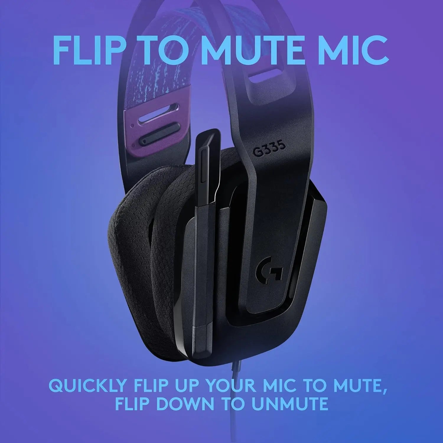 Logitech G335 Wired Gaming Headset سماعات كيمنك لوجتك - المتحدة للألكترونيات