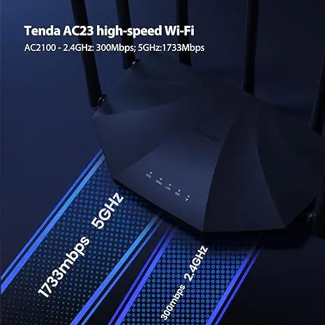 Tenda AC23 Router - أداء قوي وسرعات فائقة لتجربة إنترنت مستقرة - المتحدة للألكترونيات