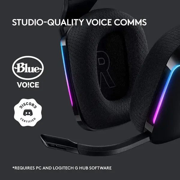 Logitech G733 Lightspeed Wireless Gaming Headset سماعات كيمنك لوجتك المتحدة للألكترونيات