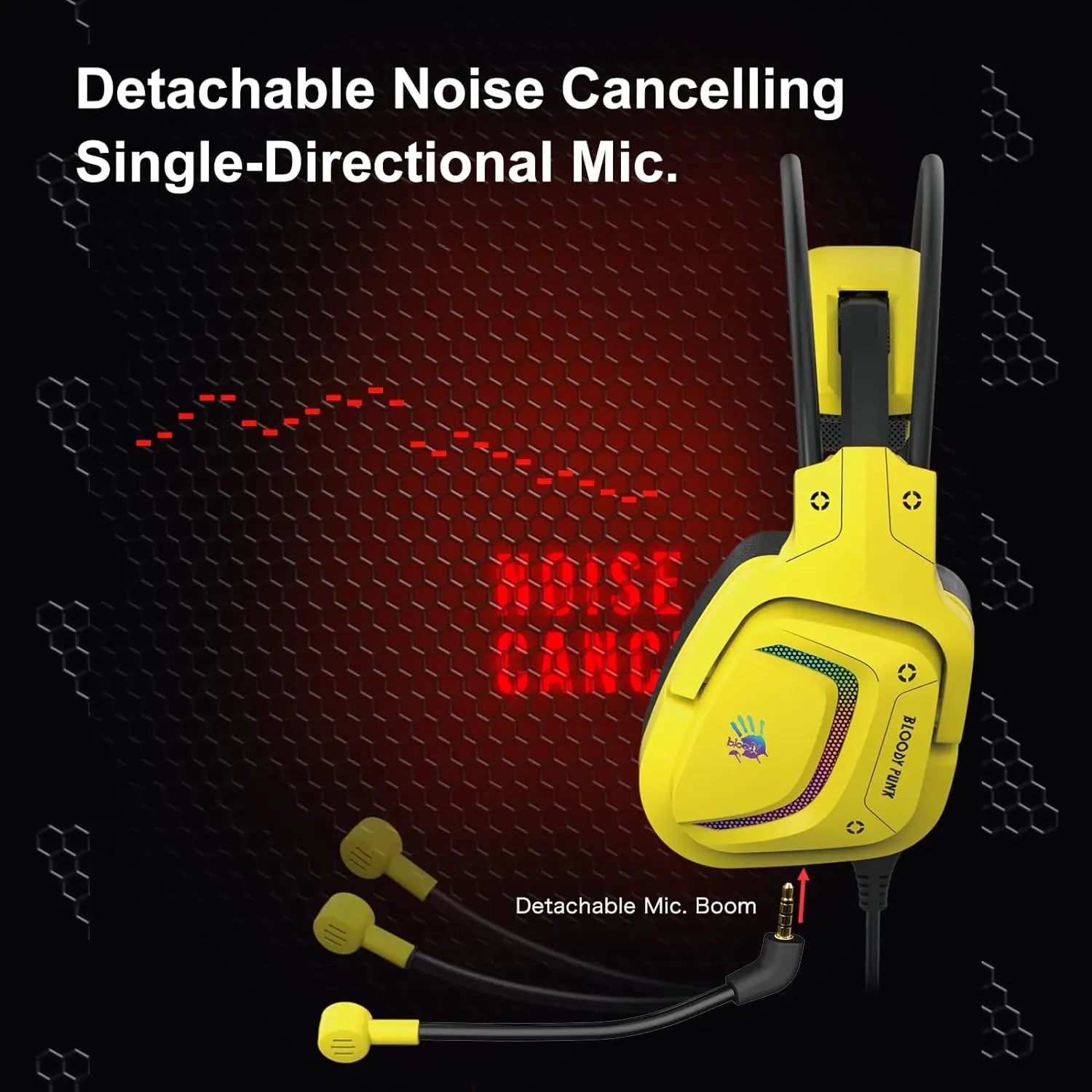 Bloody G575 RGB Gaming Headset سماعات كيمنك بلودي - المتحدة للألكترونيات