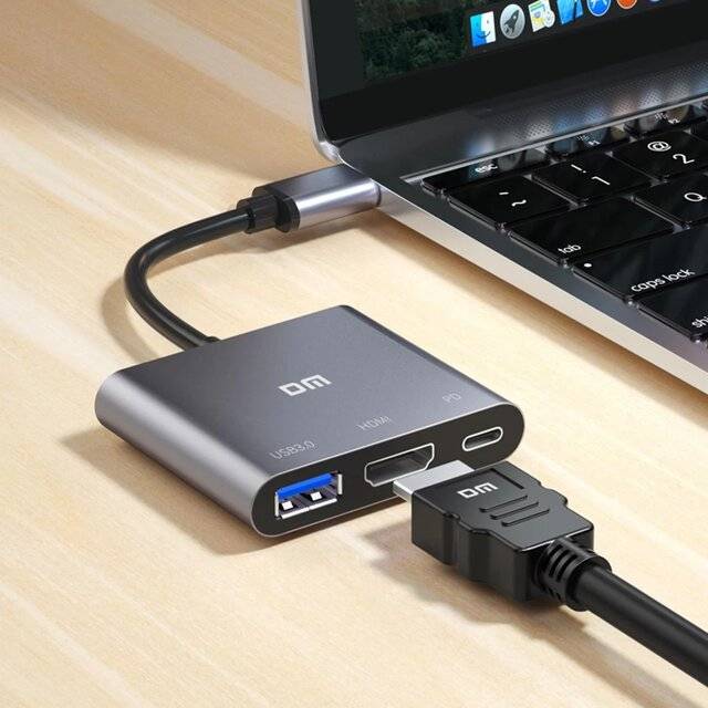 DM CHB026 Type-C 3.0 to HDMI+PD Converter