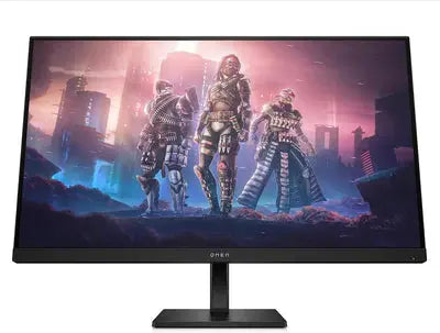 HP OMEN 32q Gaming Monitor, 31.5 Inch, 2560 x 1440 (QHD), IPS, Flat, 165Hz, 1ms, 400 nits, FreeSync Premium, DisplayPort and 2x HDMI 2.0, Eyesafe certified, Black  المتحدة للألكترونيات