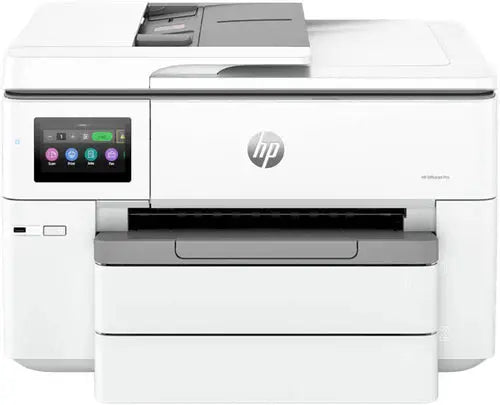 HP OfficeJet Pro 9730 Wide Format All-in-One Printer, Print, Copy, Scan, Up to 34 ppm Print Speed, Automatic Duplex Printing, Up to 4800x1200 Optimized dpi 1200x1200 Rendered dpi, White  المتحدة للألكترونيات