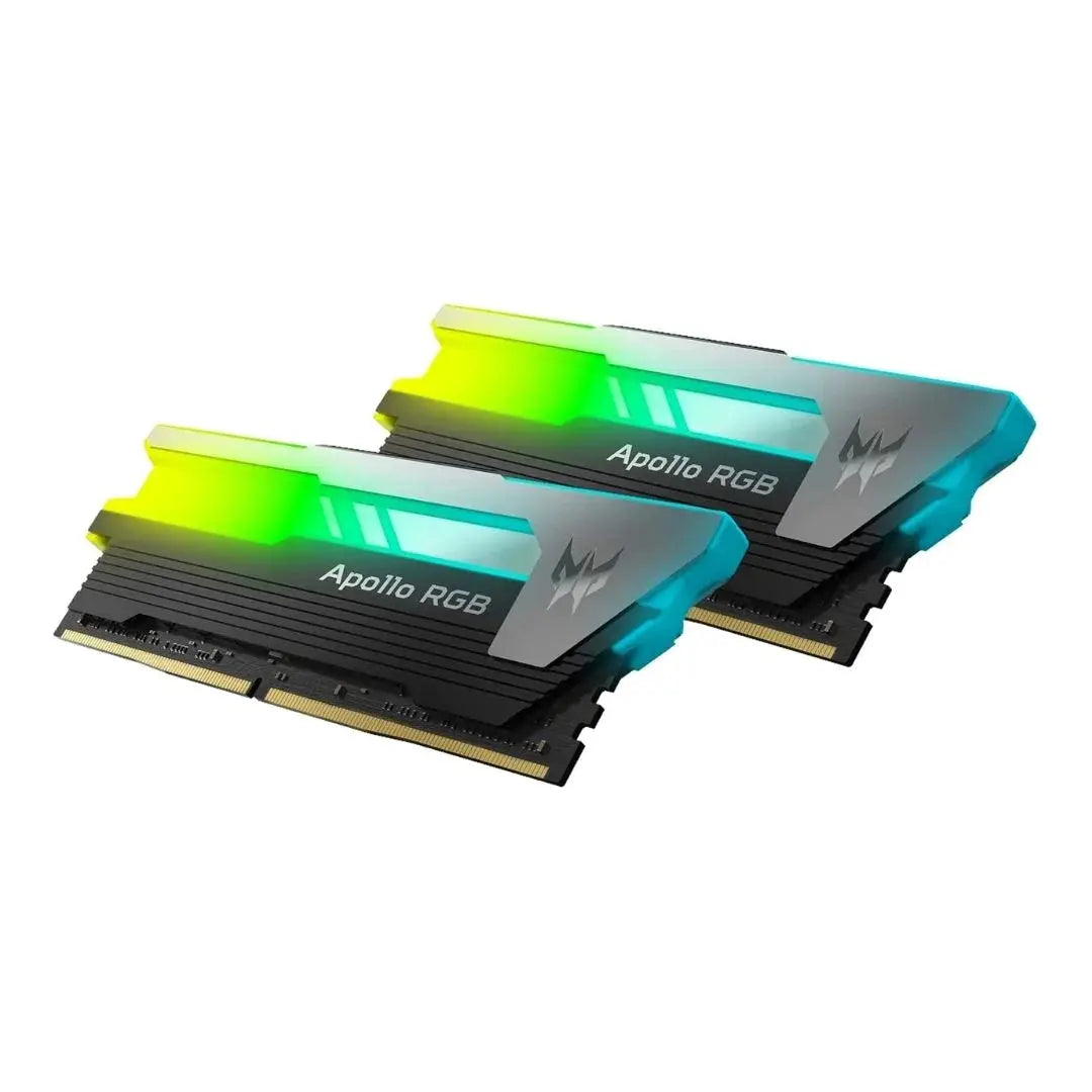 Acer Predator Apollo RGB 16GB (2 x 8GB) 3600MHz CL18 DDR4 Desktop Memory رام المتحدة للألكترونيات