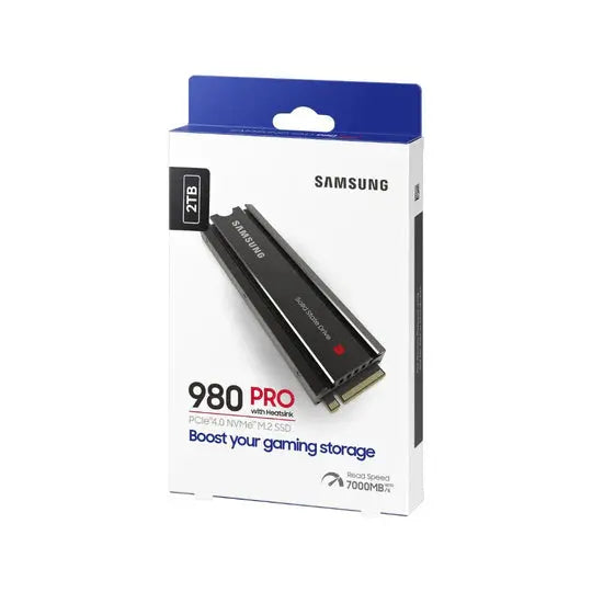 SAMSUNG 980 PRO SSD with Heatsink 2TB PCIe Gen 4 NVMe MZ-V8P2T0CW Add Your Review - المتحدة للألكترونيات