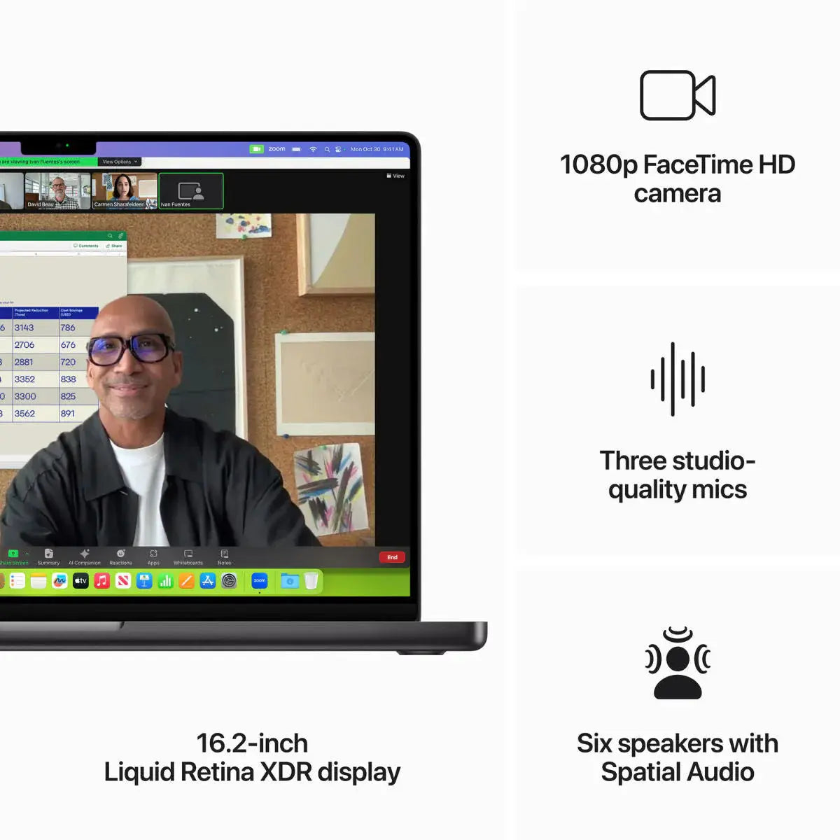 Apple 16" MacBook Pro M3 Pro - 12‑core CPU - 36GB RAM - 512GB SSD - 18‑core GPU - المتحدة للألكترونيات