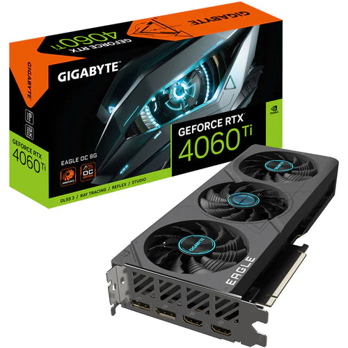 Gigabyte GeForce RTX 4060 Ti EAGLE OC 8GB Graphics Card – المتحدة  للألكترونيات