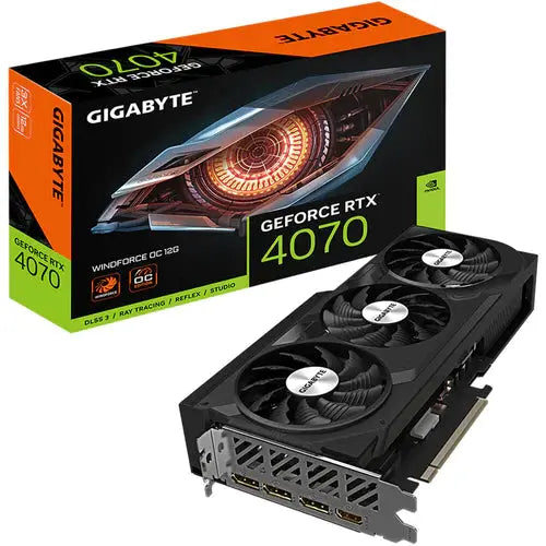 Gigabyte GeForce RTX 4070 WINDFORCE OC 12GB Graphics Card - المتحدة للألكترونيات