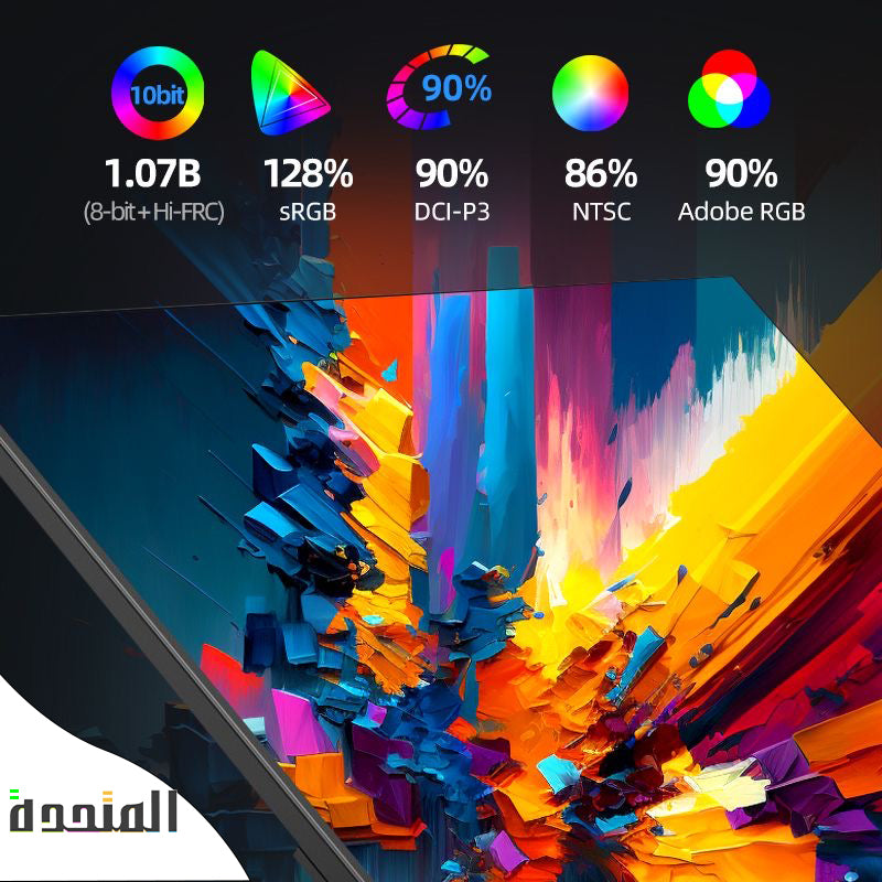 شاشة 27” Fast IPS | دقة 2K | تردد 180Hz – مثالية للألعاب والتصميم