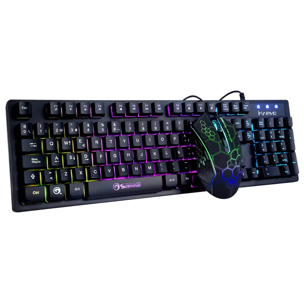 kit Mouse & Keyboard KM409 كيبورد ماوس - المتحدة للألكترونيات