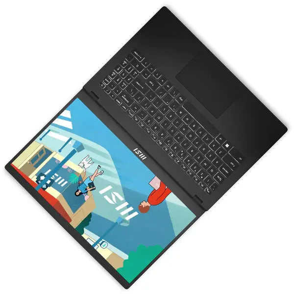 MSI MODERN 15 H B13M-069XAE 15.6" Laptop - Core i7-13620H - 16GB RAM - 512GB SSD - Shared - DOS (Classic Black) لابتوب ام اس اي - المتحدة للألكترونيات