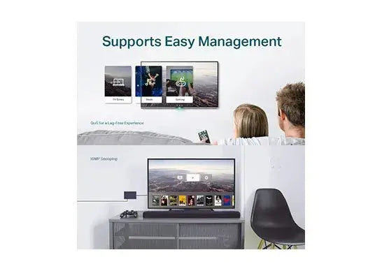 Tp link TL-SG108E Management Switch 8 Port Gigabit- سويج الادارة عبر تطبيق - المتحدة للألكترونيات
