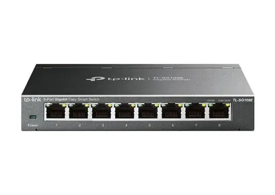 Tp link TL-SG108E Management Switch 8 Port Gigabit- سويج الادارة عبر تطبيق - المتحدة للألكترونيات