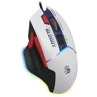 Bloody W95 Max Sports 12000 CPI Activated Extra Fire RGB Gaming Wired Mouse المتحدة للألكترونيات