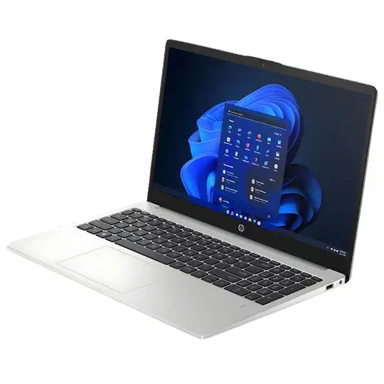 HP 250 G10 8aa544fa Notebook, Intel Core i7-1355U 13th Gen, RAM 16GB (8x2), 512GB SSD NVMe, MX550 2GB dedicated, 15.6 FHD, Silver  المتحدة للألكترونيات