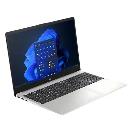 HP 250 G10 8aa544fa Notebook, Intel Core i7-1355U 13th Gen, RAM 16GB (8x2), 512GB SSD NVMe, MX550 2GB dedicated, 15.6 FHD, Silver  المتحدة للألكترونيات