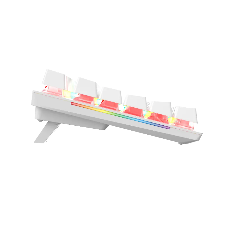 Fantech Maxfit87 Rgb Mechanical Keyboard - Mk856 White كيبورد فانتك ميكانيكي - المتحدة للألكترونيات
