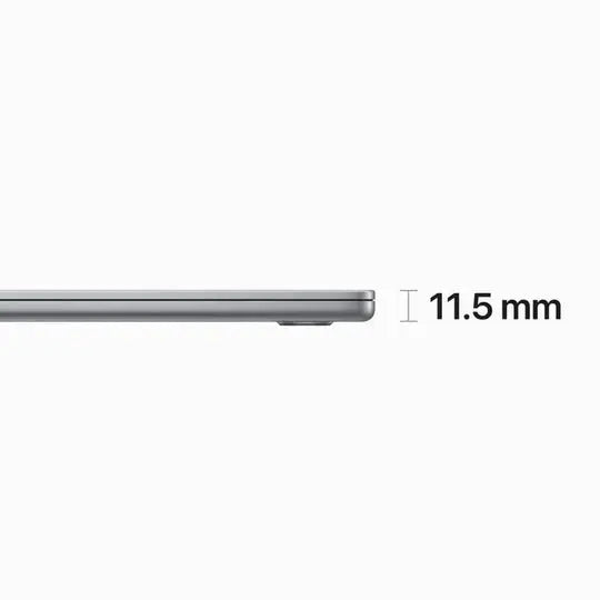 Apple MacBook Air A2941, M2 Chip, Ram 8GB, 256GB SSD, Integrated, 15.3 Retina IPS (2880x1864), Space Grey  المتحدة للألكترونيات