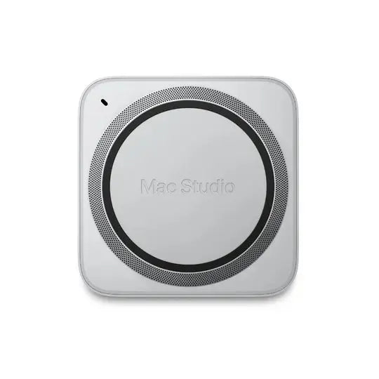 Apple Mac Studio MQH73AB/A - A2901, M2 Max (12 Core), RAM 32GB, SSD 512GGB, GPU (30 Core), Silver  المتحدة للألكترونيات