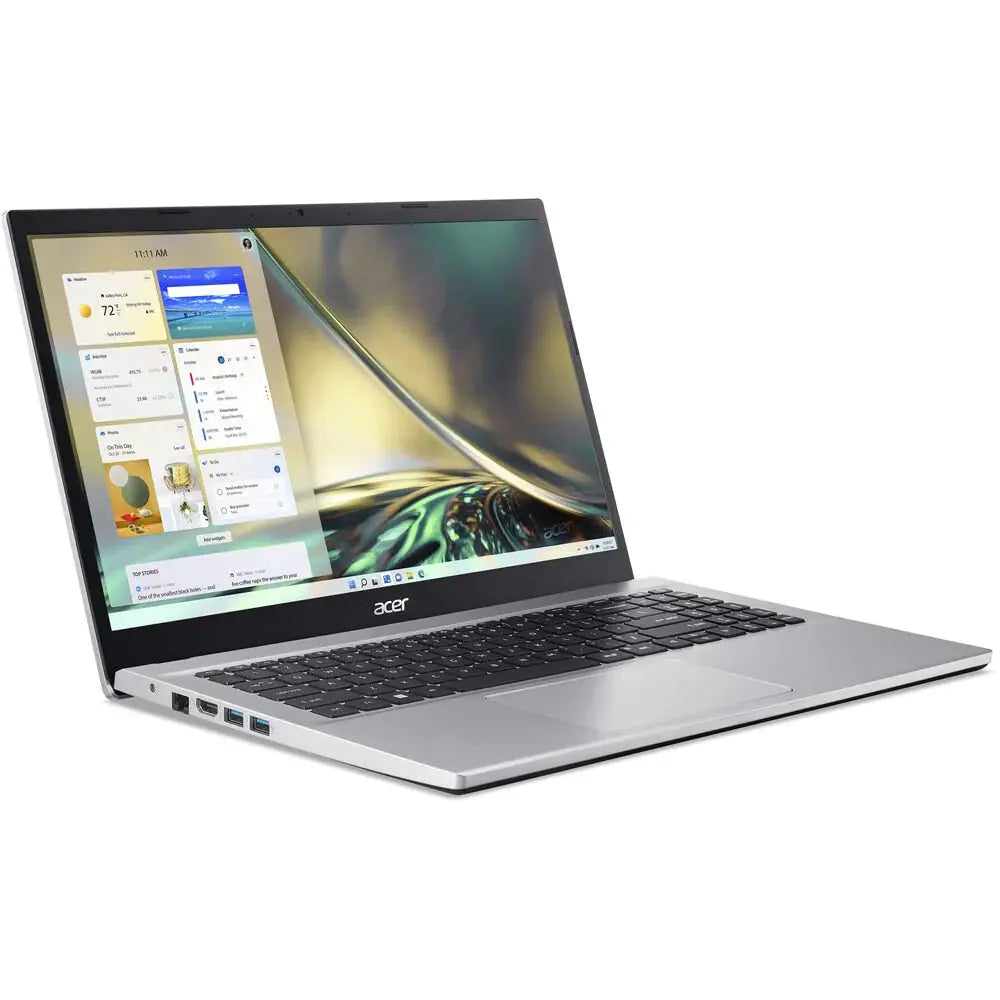Acer Aspire 3 A515-15.6" Laptop - Core i5-1235U - 8GB RAM - 512GB SSD - Shared - DOS (Silver) - المتحدة للألكترونيات