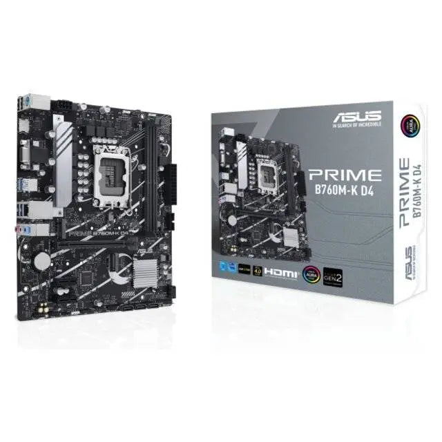 ASUS Prime B760M-K D4 Motherboard المتحدة للألكترونيات