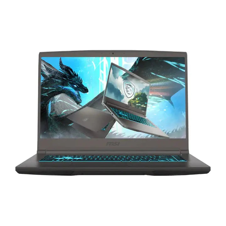 MSI GF63 THIN 12UCX- 1415AU, Intel Core i5-12450H - 12 Gen, RAM 8GB, 512GB SSD NVMe, RTX 2050 4GB, 15.6 FHD IPS 144Hz, Black  المتحدة للألكترونيات