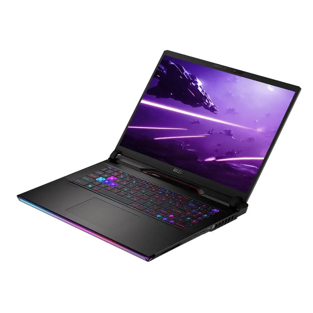 MSI RAIDER GE78HX 13VI-079US, Intel® Core i9-13980HX, RAM 32GB, 2TB SSD NVMe, RTX 4090 16GB, 17.3 QHD+ IPS 240Hz, BLACK - المتحدة للألكترونيات