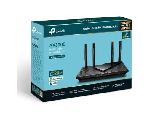 TP-Link Archer AX55 Pro Wi-Fi 6 Router Gaming OneMesh - المتحدة للألكترونيات