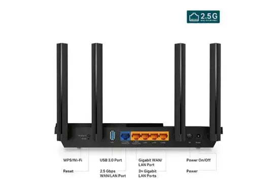 TP-Link Archer AX55 Pro Wi-Fi 6 Router Gaming OneMesh - المتحدة للألكترونيات