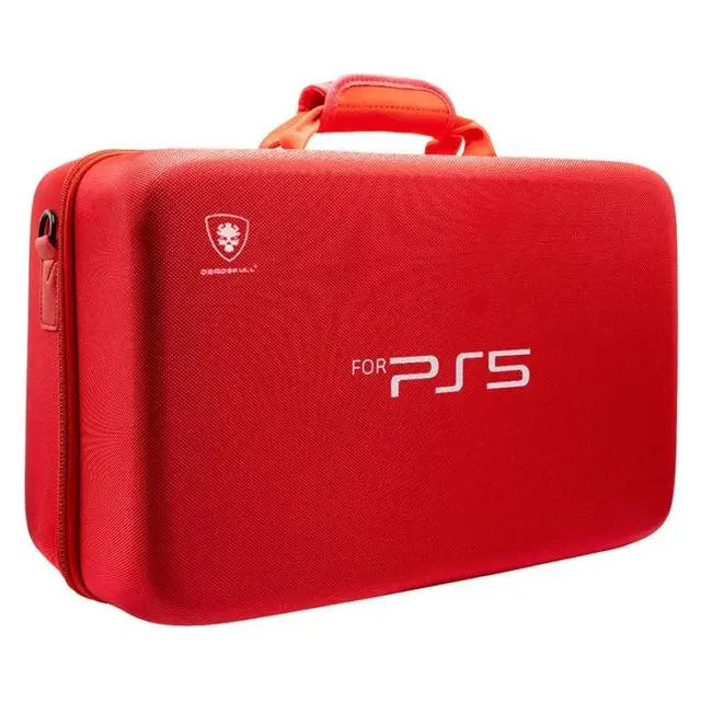 Dead Skull Hardshell PS5 Carrying Case (RED) حقيبة المتحدة للألكترونيات
