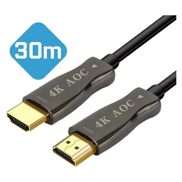 Tiger : HDMI Active Optical Cable 2.0 (30m) المتحدة للألكترونيات