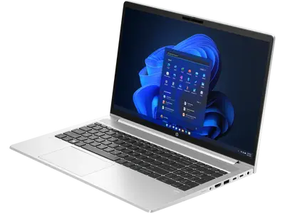 HP ProBook 450 G10 15.6" Laptop - Core i7-1355U - 16GB RAM - 512GB SSD - Shared - WIN 10 PRO K(Asteroid Silver)  المتحدة للألكترونيات