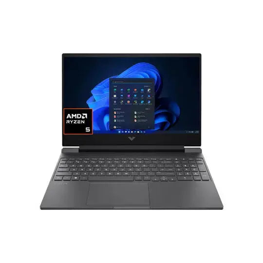 HP Victus 15-FB2082WM, Ryzen 5 8645HS, RAM 16GB(Upgrade), 512GB SSD, RTX 4050 6GB, 15.6 FHD IPS 144Hz, Silver المتحدة للألكترونيات