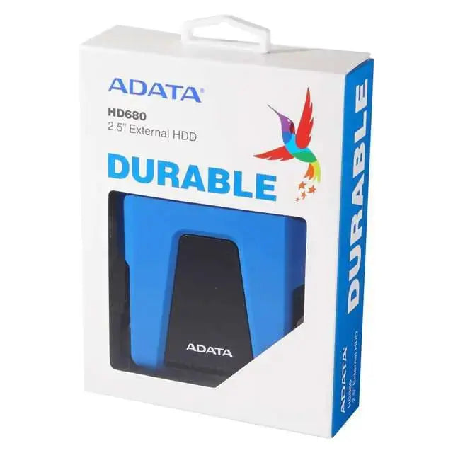 Adata HD680 1TB External HDD (Blue) هارد - المتحدة للألكترونيات