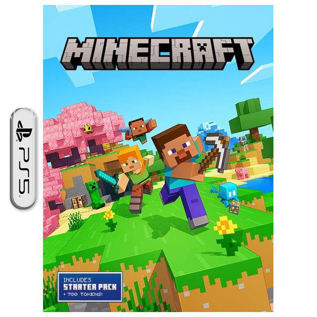 Minecraft with Starter Pack / (PS5)