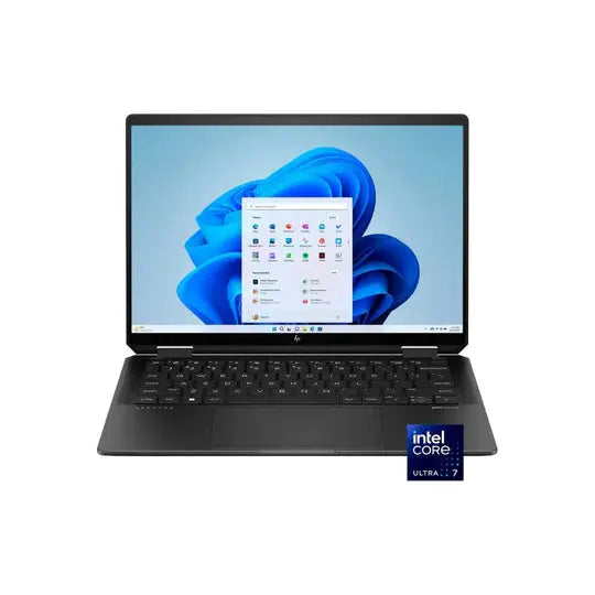 HP Spectre 14-eu0013dx, Intel Ultra 7 155H, RAM 16GB, 1TB SSD, Intel Arc Graphics, 14.0 2.8K OLED 120Hz, Black  المتحدة للألكترونيات