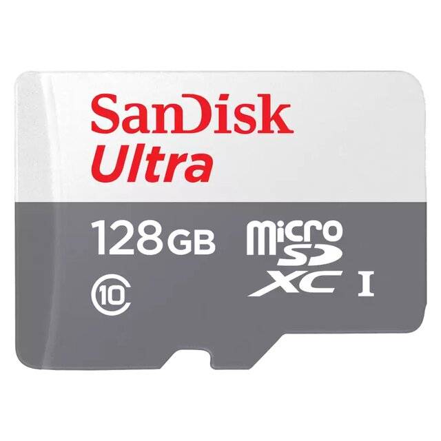 SanDisk 128GB Ultra Micro SD 100MB/s Class 10 UHS-I