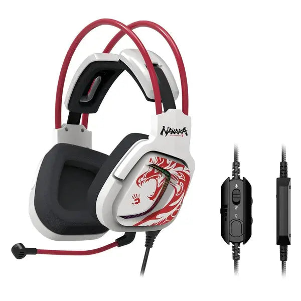 Bloody G575 Naraka 7.1 Surround Sound Gaming Headset سماعات كيمنك بلودي - المتحدة للألكترونيات