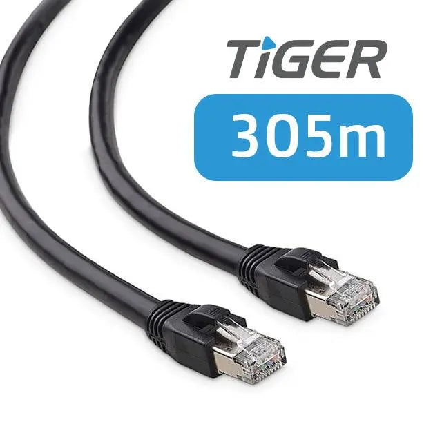 Tiger 305m CAT6-S/FTP LAN Cable المتحدة للألكترونيات