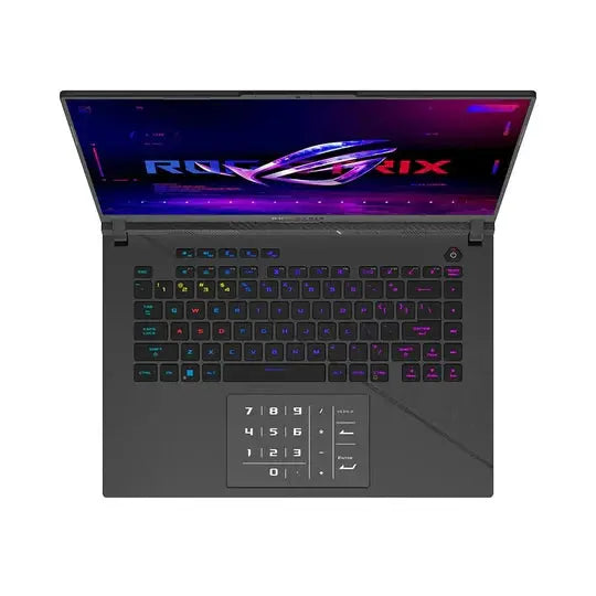 ASUS ROG Strix SCAR G16 G614JZR-N4056 (2024), Intel Core i9-14900HX, RAM 32GB, 1TB SSD NVMe, NVIDIA RTX 4080 12GB, 16.0 2.5K QHD WQXGA 240Hz IPS, GRAY - المتحدة للألكترونيات