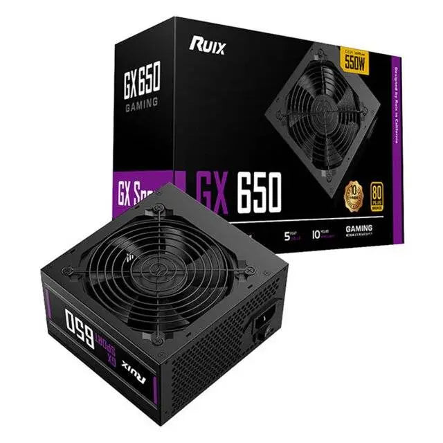 Ruix GX 650W 80+ Bronze PSU  المتحدة للألكترونيات