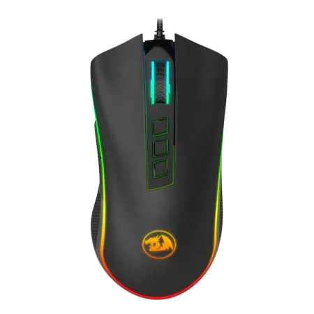 Redragon COBRA M711-FPS Flawless sensor, LK Optical Switch , 24000DPI Gaming Mouse, 16.8 Million RGB backlight المتحدة للألكترونيات