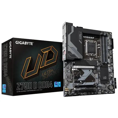 GIGABYTE Z790 D DDR4 1.0 Ultra Durable LGA 1700 PCIe 5.0 Motherboard - المتحدة للألكترونيات