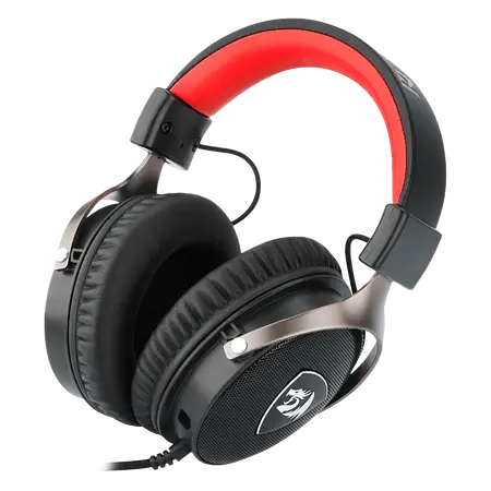 Redragon H520 Icon Wired Gaming Headset, 7.1 Surround Sound - Memory Foam Earpads  المتحدة للألكترونيات